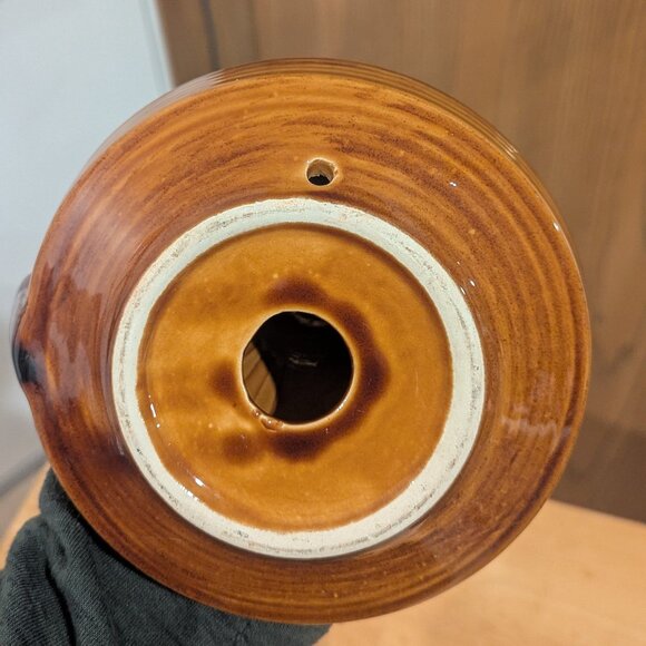 French Ceramic Candleholders from Saint Clement, 1970s Set of 2 - Picture 5 of 5